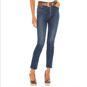 Agolde Nico High Rise Slim in Fixation size 25